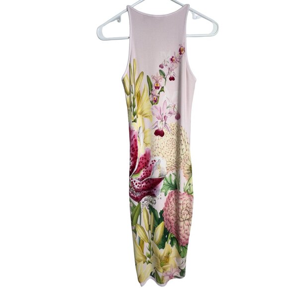 Ted Baker Julee Encyclopedia Floral Midi Dress Size:2 - Picture 4 of 9